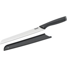 Tefal - Brotmesser aus rostfreiem Stahl COMFORT 20 cm Chrom/schwarz