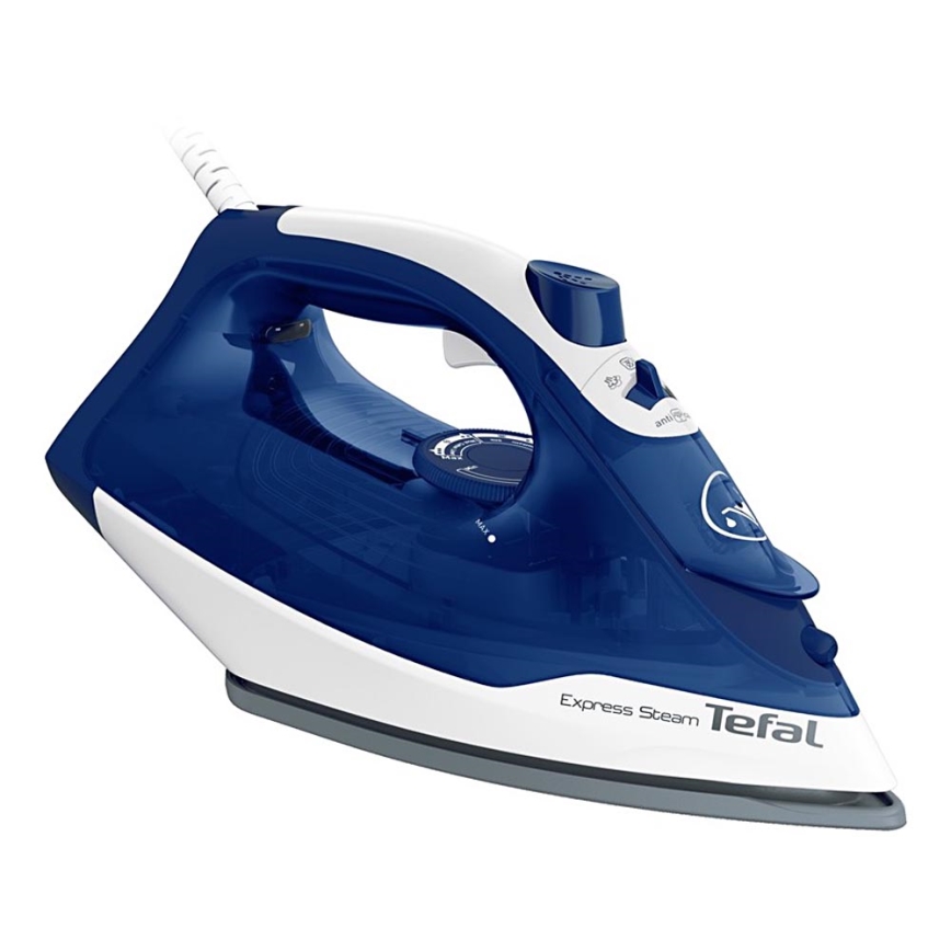 Tefal - Dampfbügeleisen EXPRESS STEAM 2400W/230V blau