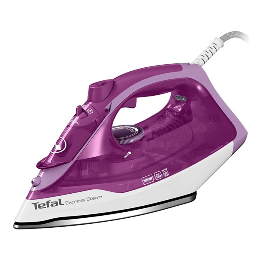 Tefal - Dampfbügeleisen EXPRESS STEAM 2400W/230V violett