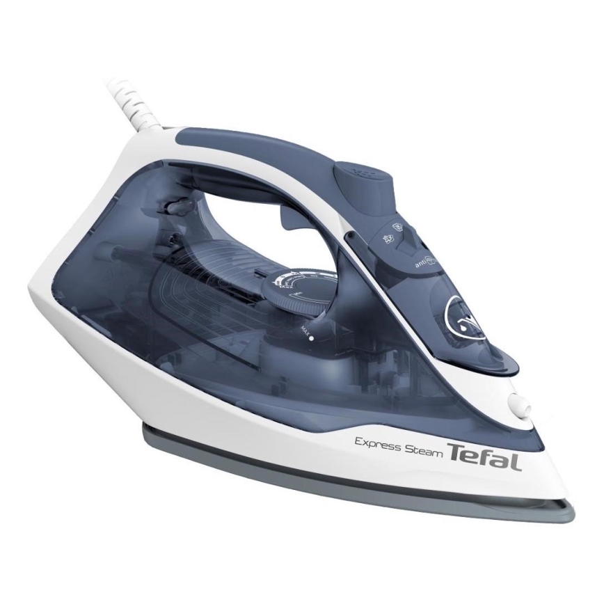 Tefal - Dampfbügeleisen EXPRESS STEAM 2400W/230V weiß/blau