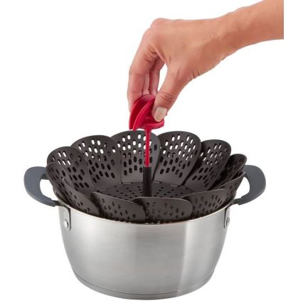 Tefal - Dampfgaraufsatz INGENIO schwarz/rot