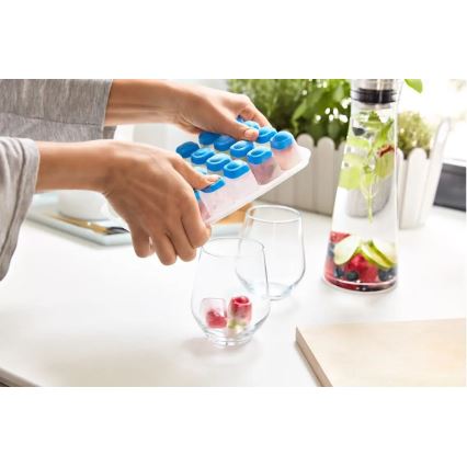 Tefal – Eiswürfelform MASTER SEAL für 24 Würfel, blau