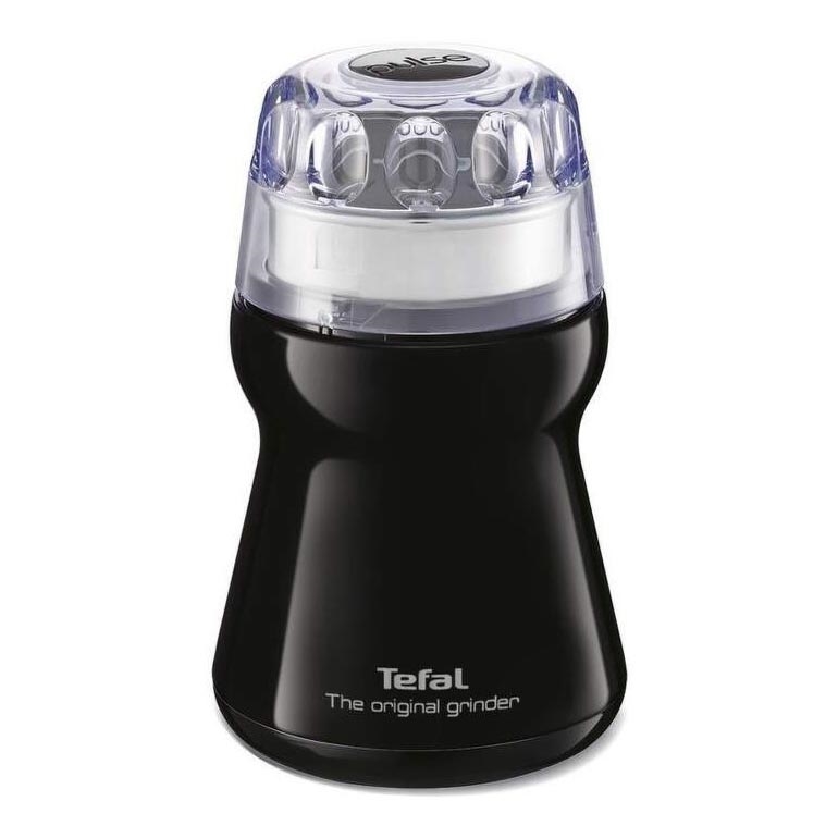 Tefal - Elektrische Kaffeebohnenmühle 50g 180W/230V schwarz