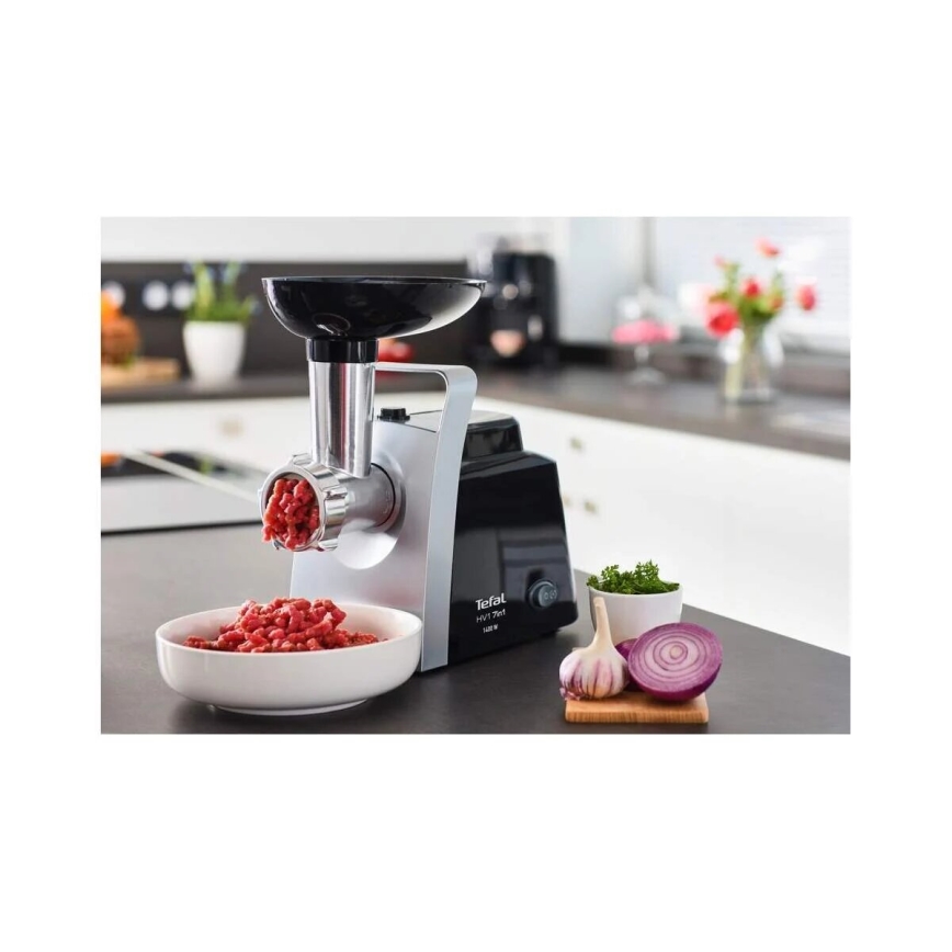 Tefal - Fleischwolf 7in1 1400W/230V schwarz/silbern