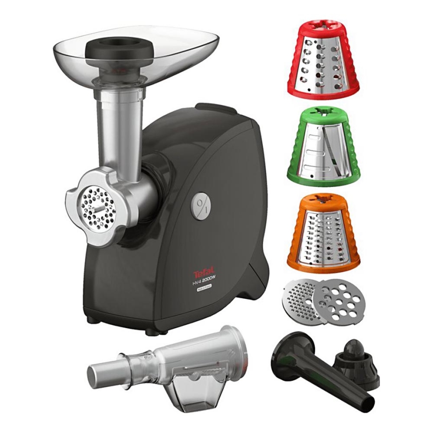 Tefal - Fleischwolf 9in1 2000W/230V schwarz