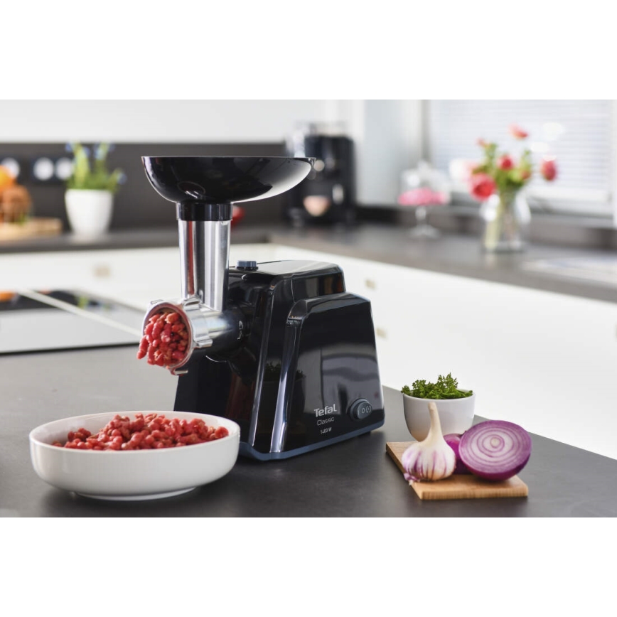 Tefal - Fleischwolf HV1 CLASSIC 1400W/230V schwarz