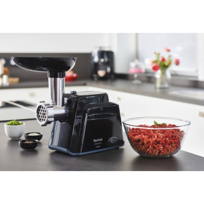 Tefal - Fleischwolf HV1 CLASSIC 1400W/230V schwarz
