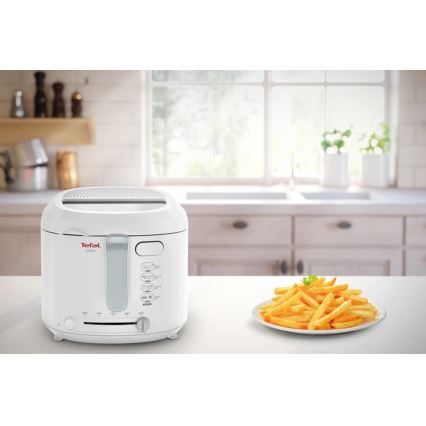 Tefal - Fritteuse 1,8 l FRY UNO 1475W/230V weiß