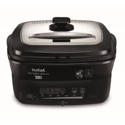 Tefal - Fritteuse 2 l VERSALION DE LUXE 7in1 1600W/230V schwarz