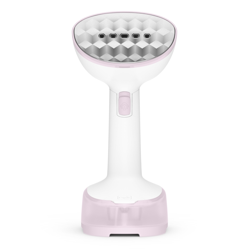 Tefal - Handdampfbürste für Kleidung ACCESS STEAM POCKET 1300W/230V rosa