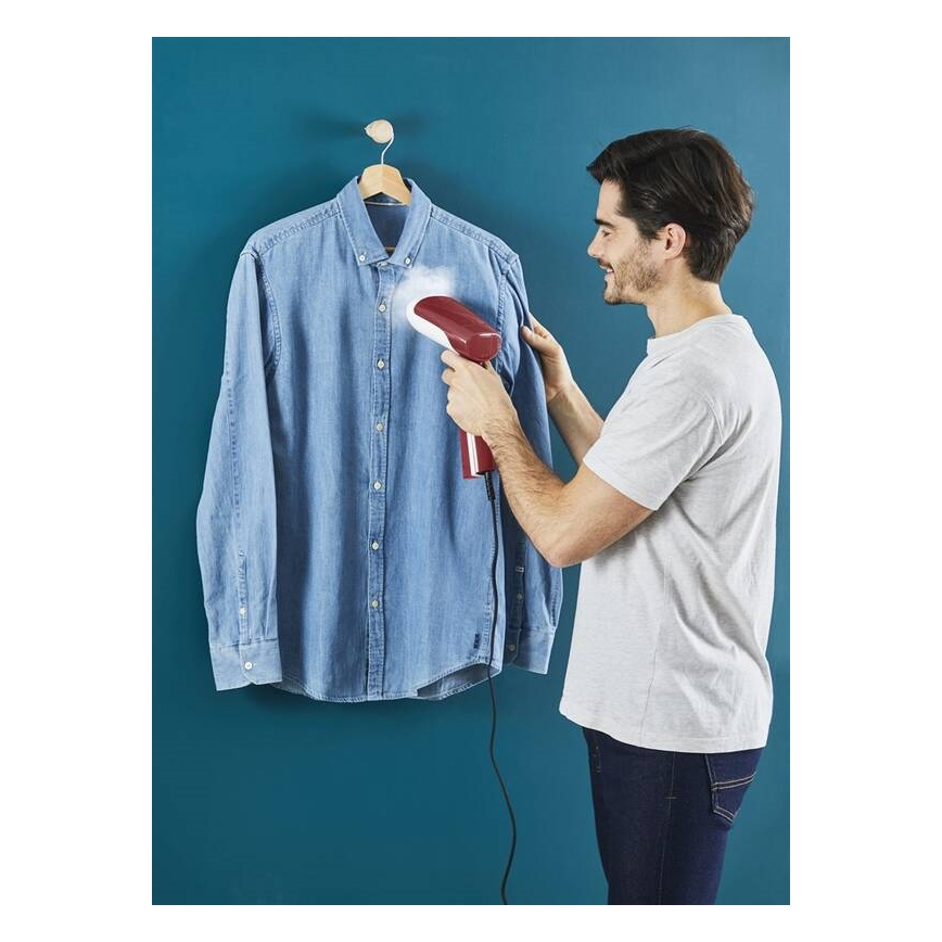 Tefal - Handdampfglätter ACCESS STEAM FIRST 1300W/230V Bordeaux