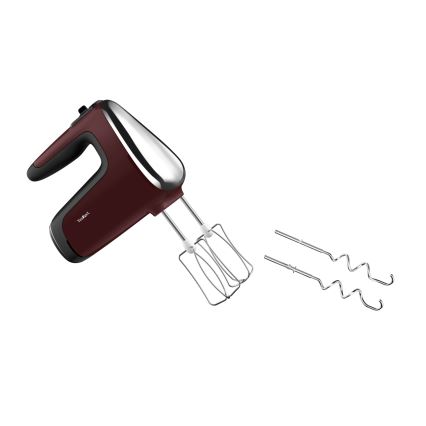 Tefal - Handmixer POWERMIX 600W/230V rot