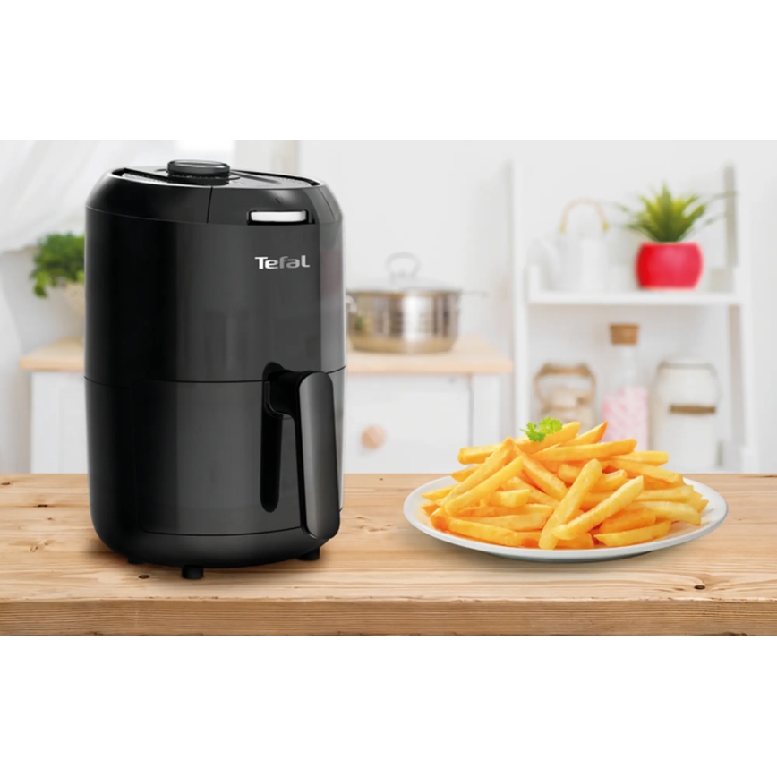 Tefal - Heißluftfritteuse 1,6 l EASY FRY COMPACT 1030W/230V schwarz
