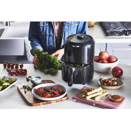 Tefal - Heißluftfritteuse 1,6 l EASY FRY COMPACT 1030W/230V schwarz