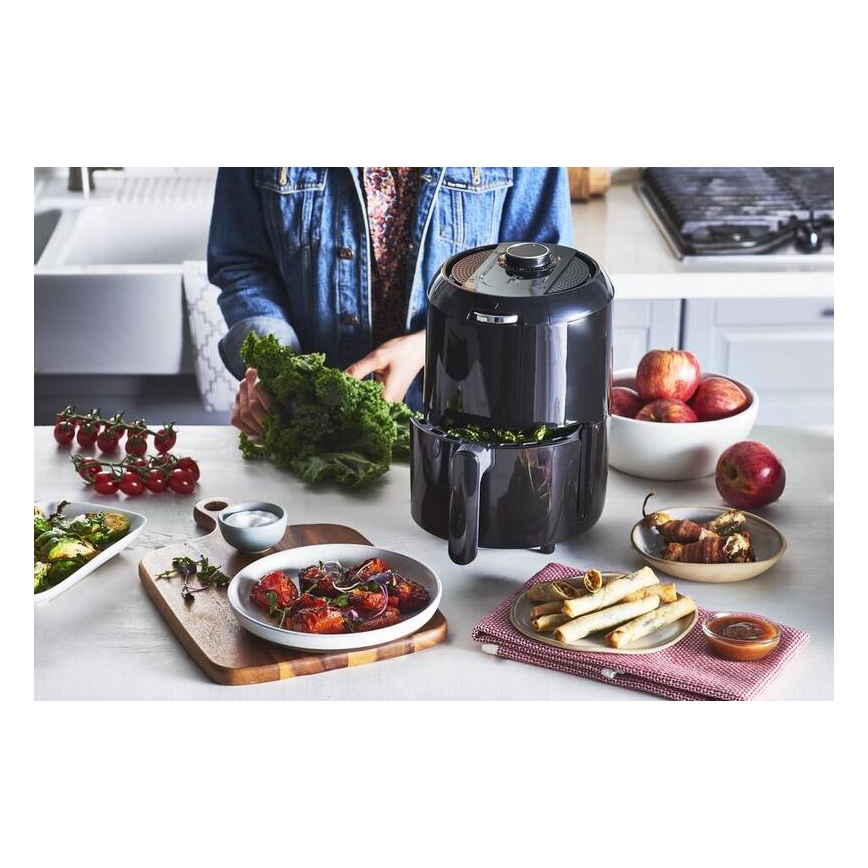Tefal - Heißluftfritteuse 1,6 l EASY FRY COMPACT 1030W/230V schwarz