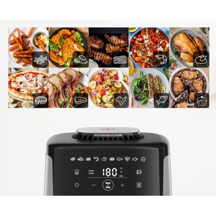 Tefal - Heißluftfritteuse 5 l EASY FRY SILENCE 10-in-1 1400-1670W/230V