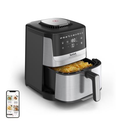 Tefal - Heißluftfritteuse 5 l EASY FRY SILENCE 10-in-1 1400-1670W/230V