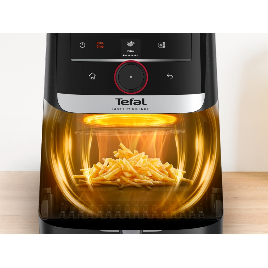 Tefal - Heißluftfritteuse 5 l EASY FRY SILENCE SMART 1400-1670W/230V