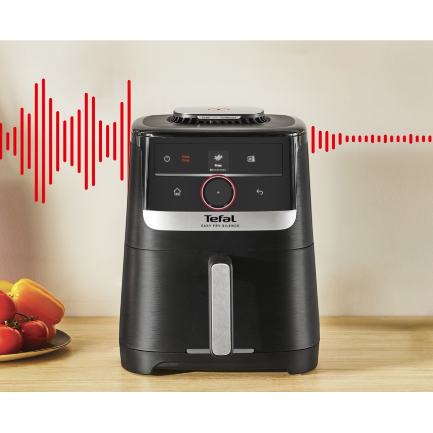 Tefal - Heißluftfritteuse 5 l EASY FRY SILENCE SMART 1400-1670W/230V