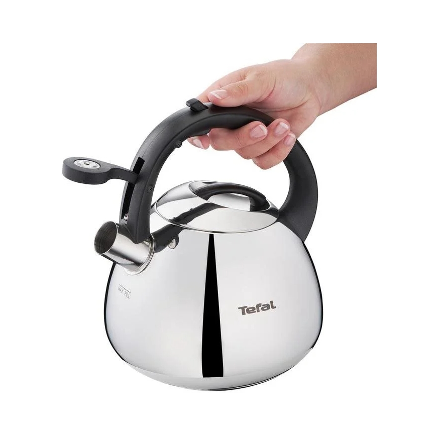 Tefal - Induktions-Wasserkocher 2,7 l Edelstahl