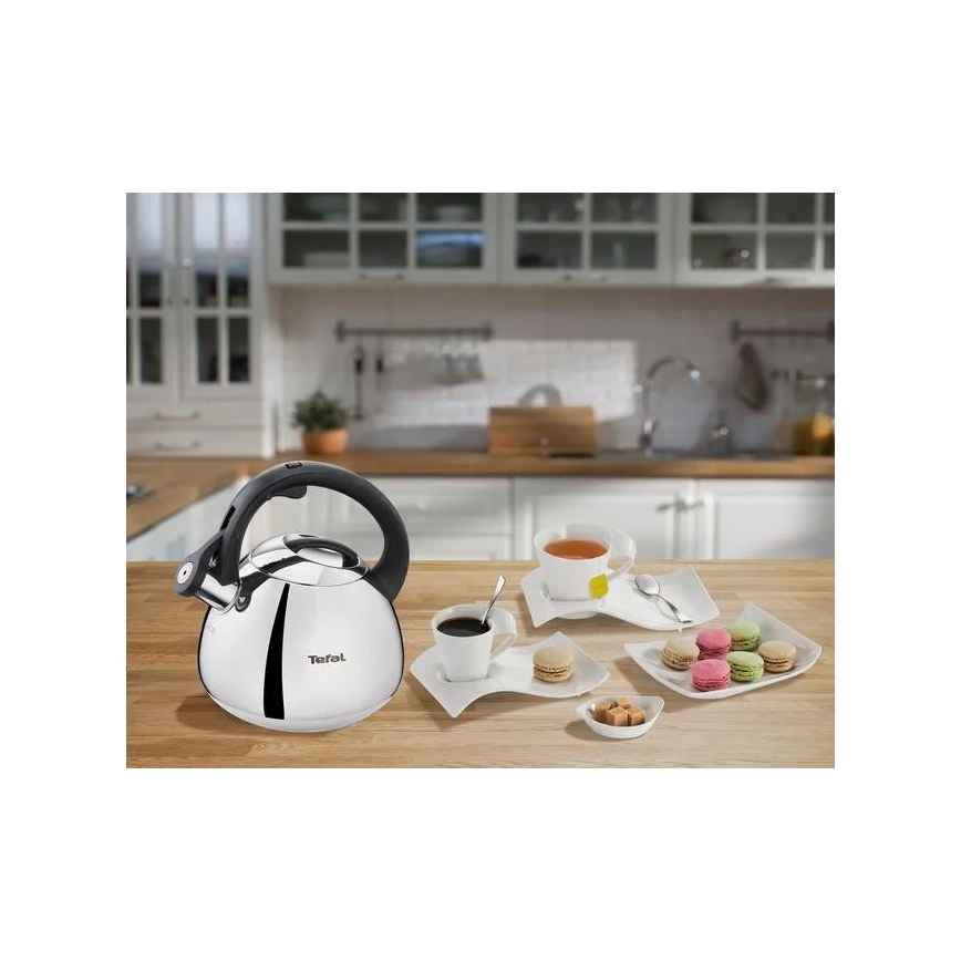 Tefal - Induktions-Wasserkocher 2,7 l Edelstahl