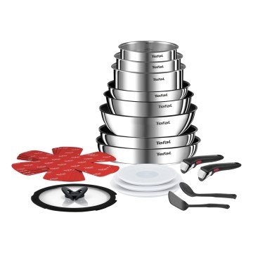 Tefal - INGENIO Emotion Kochgeschirr-Set, 20-teilig