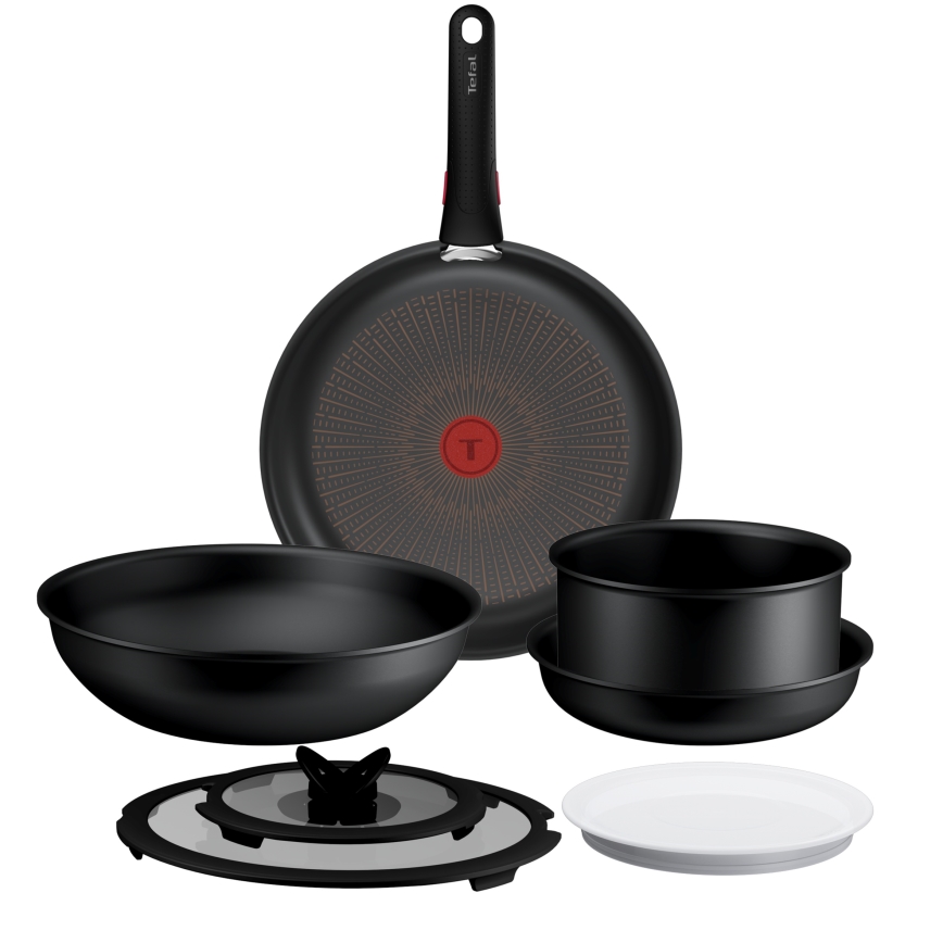 Tefal - INGENIO Excellence Fusion Kochgeschirr-Set, 8-teilig