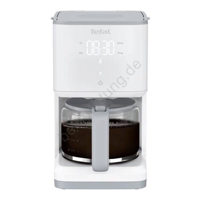 Tefal Kaffeemaschine mit Tropffunktion und LCDAnzeige SENSE 1000W