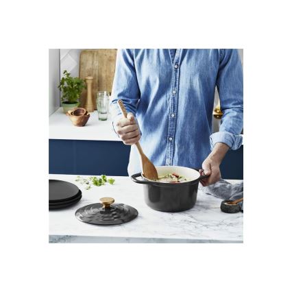 Tefal - Kasserolle mit Deckel AIR 20 cm anthrazit