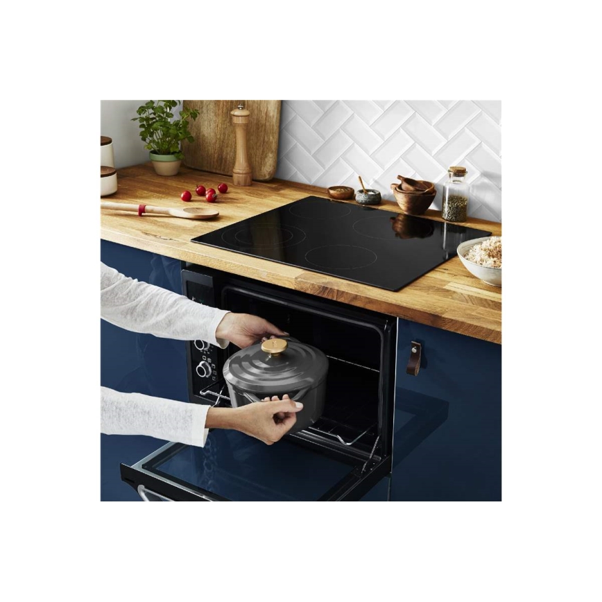 Tefal - Kasserolle mit Deckel AIR 20 cm anthrazit
