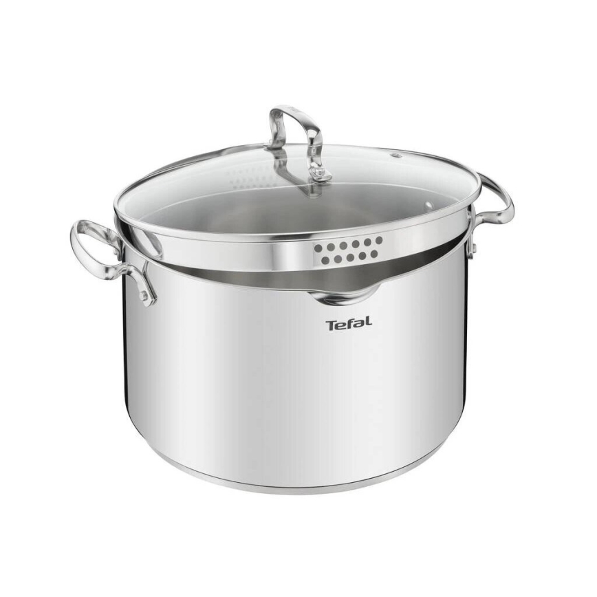 Tefal - Kasserolle mit Deckel DUETTO 28 cm
