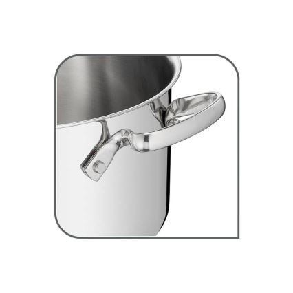 Tefal - Kasserolle mit Deckel DUETTO 28 cm