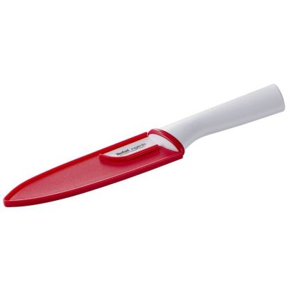 Tefal - Keramikmesser Chefkoch INGENIO 16 cm weiß/rot