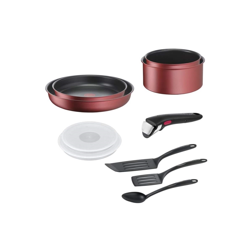 Tefal - Kochgeschirr-Set 10 Stk. INGENIO DAILY CHEF kupfern