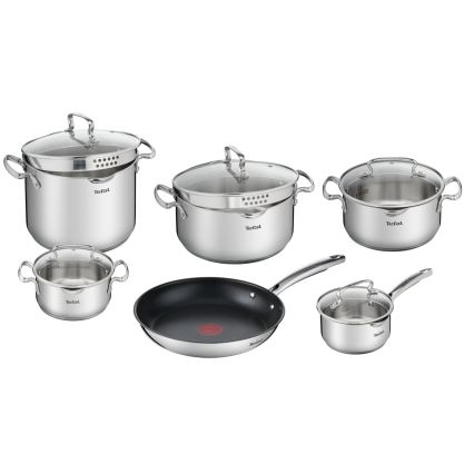 Tefal - Kochgeschirr-Set 11-teilig DUETTO+