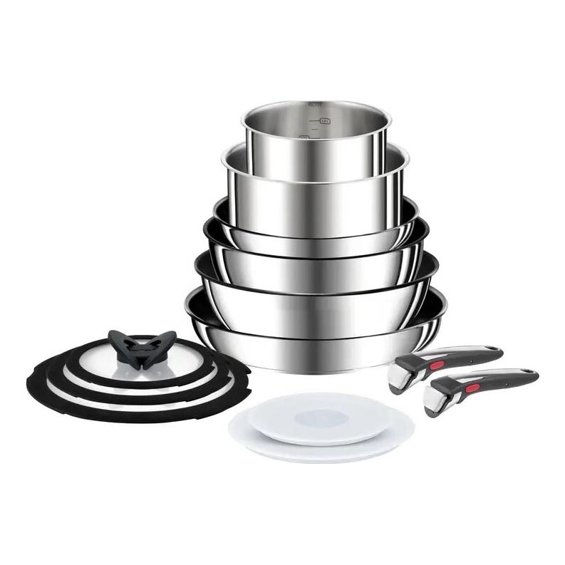Tefal - Kochgeschirr-Set 13 Stk. INGENIO PREFERENCE ON Edelstahl