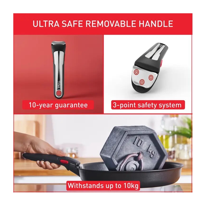 Tefal - Kochgeschirr-Set 13 Stk. INGENIO PREFERENCE ON Edelstahl