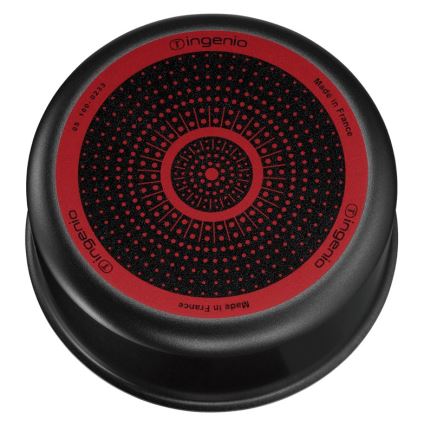Tefal - Kochgeschirr-Set 5 Stk. INGENIO EASY COOK & CLEAN BLACK