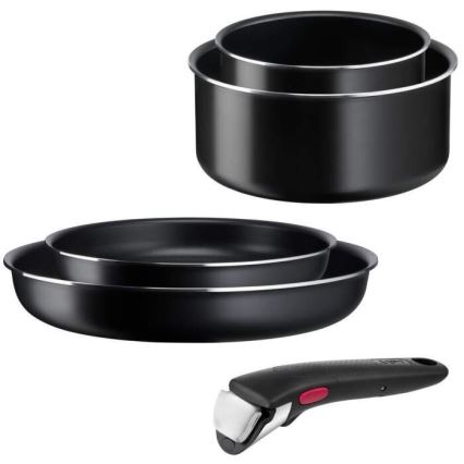 Tefal - Kochgeschirr-Set INGENIO XL FORCE mit Titanoberfläche 5 Stk.