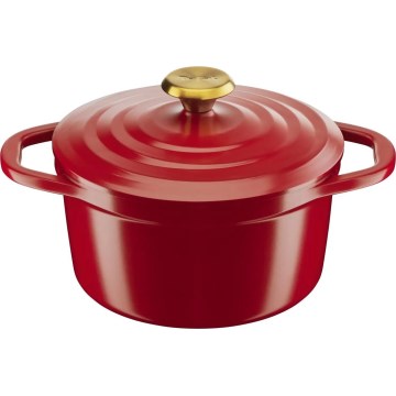 Tefal - Kochtopf mit Deckel AIR 20 cm rot