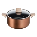 Tefal - Kochtopf mit Deckel RESPECT Ø 24 cm