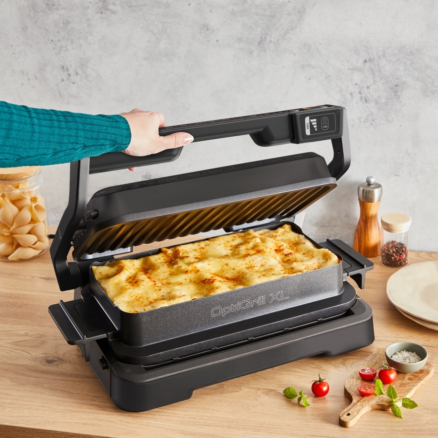 Tefal - Kontaktgrill OPTIGRILL 2200W/230V schwarz