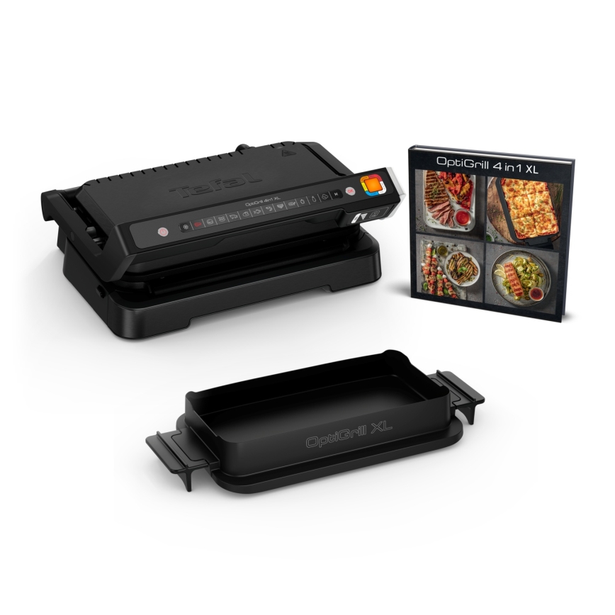 Tefal - Kontaktgrill OPTIGRILL 2200W/230V schwarz