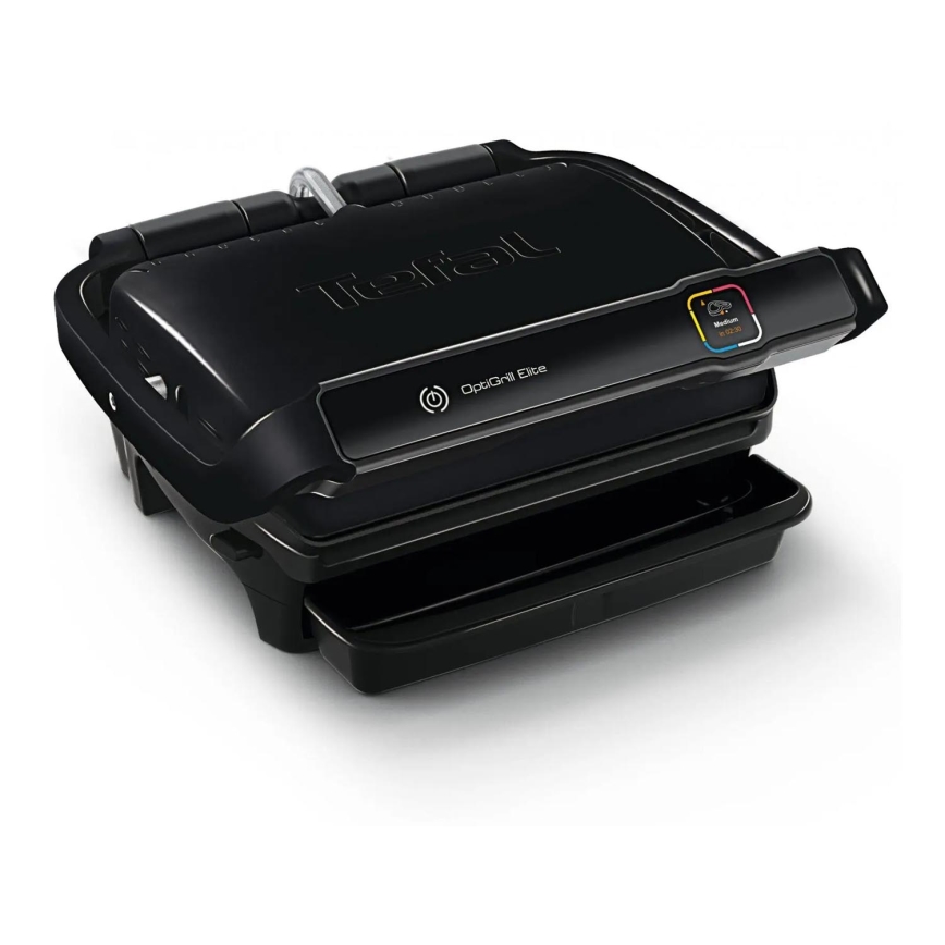 Tefal - Kontaktgrill OPTIGRILL ELITE 2000W/230V schwarz