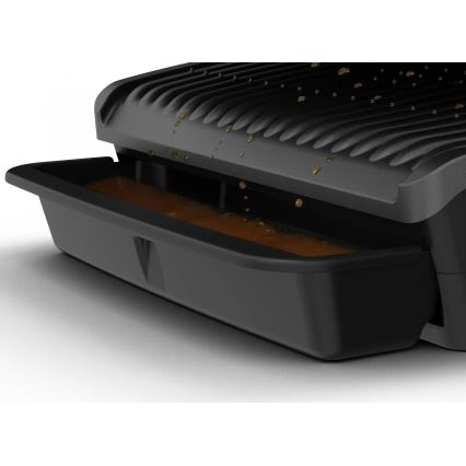 Tefal - Kontaktgrill OPTIGRILL ELITE 2000W/230V schwarz