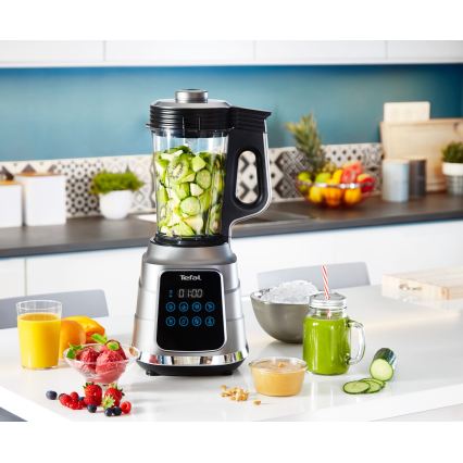 Tefal - Küchen-Standmixer HIGH SPEED ULTRABLEND BOOST 1300W/230V grau