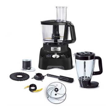 Tefal - Küchenmaschine DOUBLE FORCE 1000W/230V schwarz
