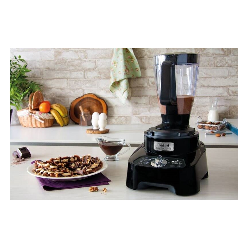 Tefal - Küchenmaschine DOUBLE FORCE 1000W/230V schwarz