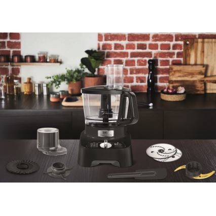 Tefal - Küchenmaschine DOUBLE FORCE 1000W/230V schwarz