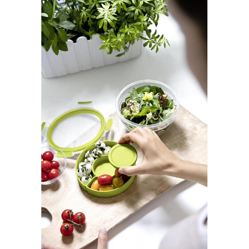 Tefal - Lebensmittelbehälter 1 l MASTER SEAL TO GO grün